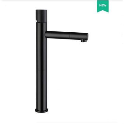 Nordic New 2023 Black with brushed gold single hole bathroom faucets