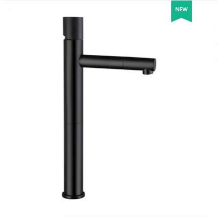 Nordic New 2023 Black with brushed gold single hole bathroom faucets