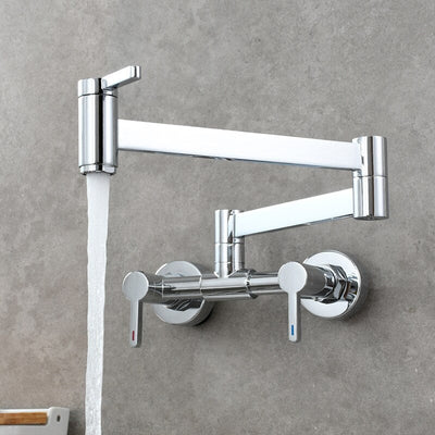 New 2023 Hot and Cold Mixer wall mounted pot filler faucet