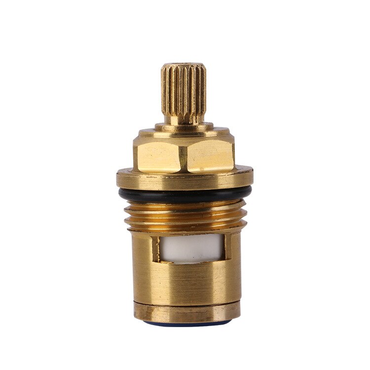 45mm Brass Faucet Cartridge Tap Parts Valve Part Water Tap Valve Single Cold Water Faucet Repair Parts 1012D