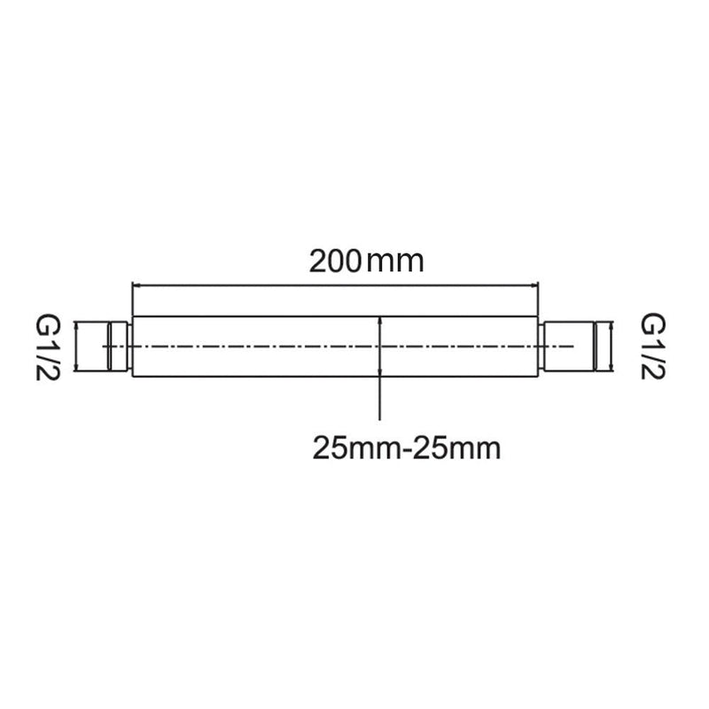 6" Inch -G1/2 Ceiling Mounted Shower Arm