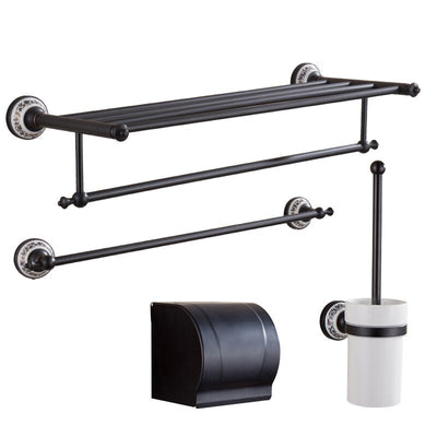 Oil rubbed bronze bathrooom accessories