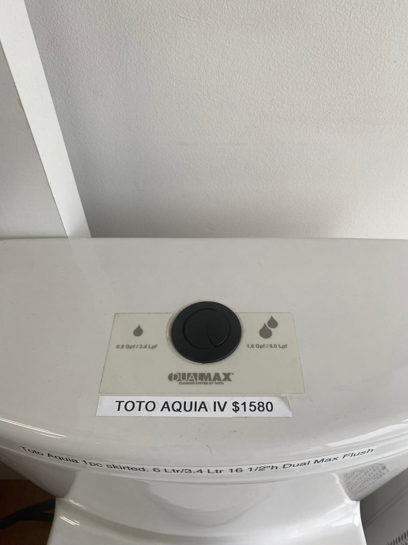 TOTO IV Aquia Push Buttom Dual Flush Toilet