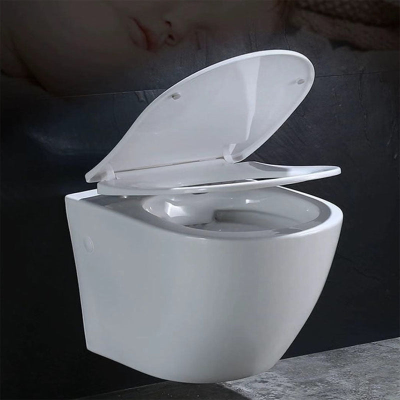 Wall Mounted Elongated Toilet Bowl 8010