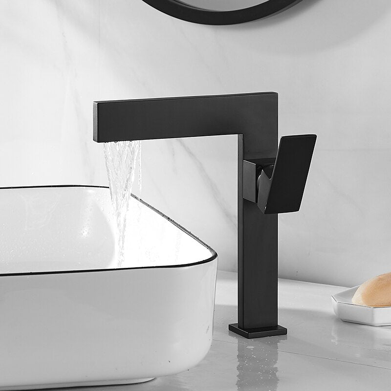 Pistola- New Italian design Tall and short single hole bathroom faucet