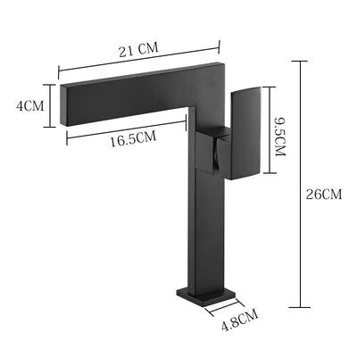 Pistola- New Italian design Tall and short single hole bathroom faucet