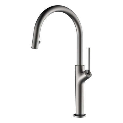 Extacy- New 2024 modern design pull out dual sprayer kitchen faucet