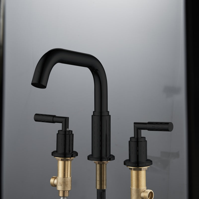 New Nordic design 2023 8" inch wide spread bathroom faucet