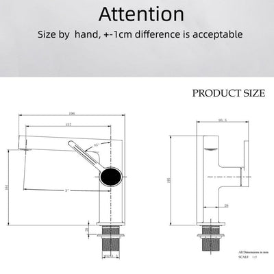 New Euro Design single hole bathroom faucet