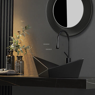 Origami Vessel sink