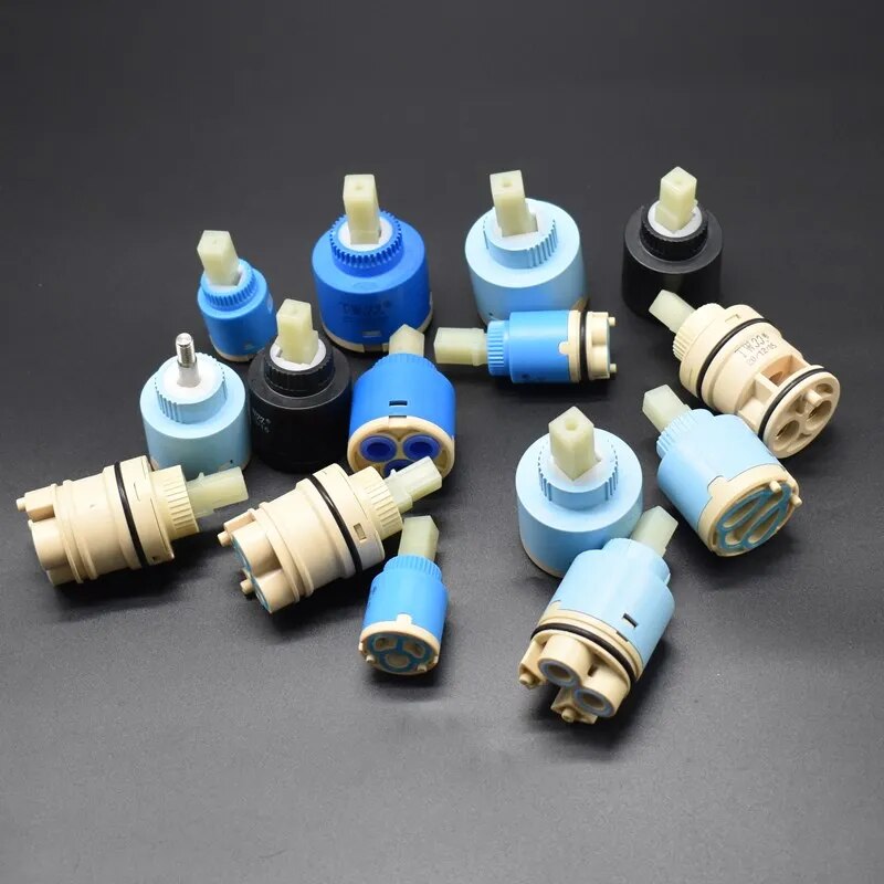 Faucet cartridges  25mm/35mm/40mm Faucet Accessories Ceramic Cartridge Faucet Cartridge Mixer Kitchen Bath Basin Shower