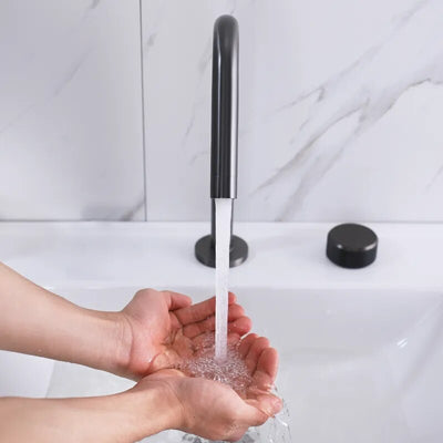 New design 2 holes bathroom faucets