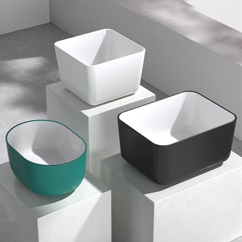 Color Tall Vessel Sinks