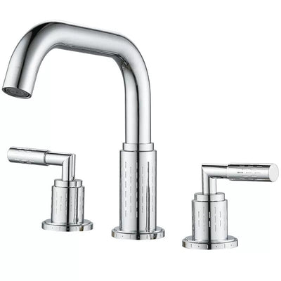 Basel- 8" inch wide spread bathroom faucet