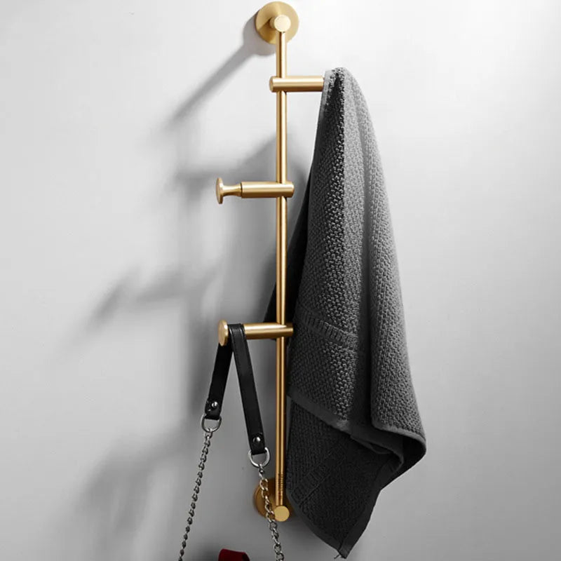 Modern wall mounted towel holder