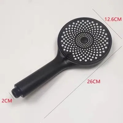 Black replacement hand shower sprayer