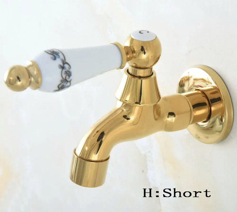 Victorian laundry wall mounted faucet