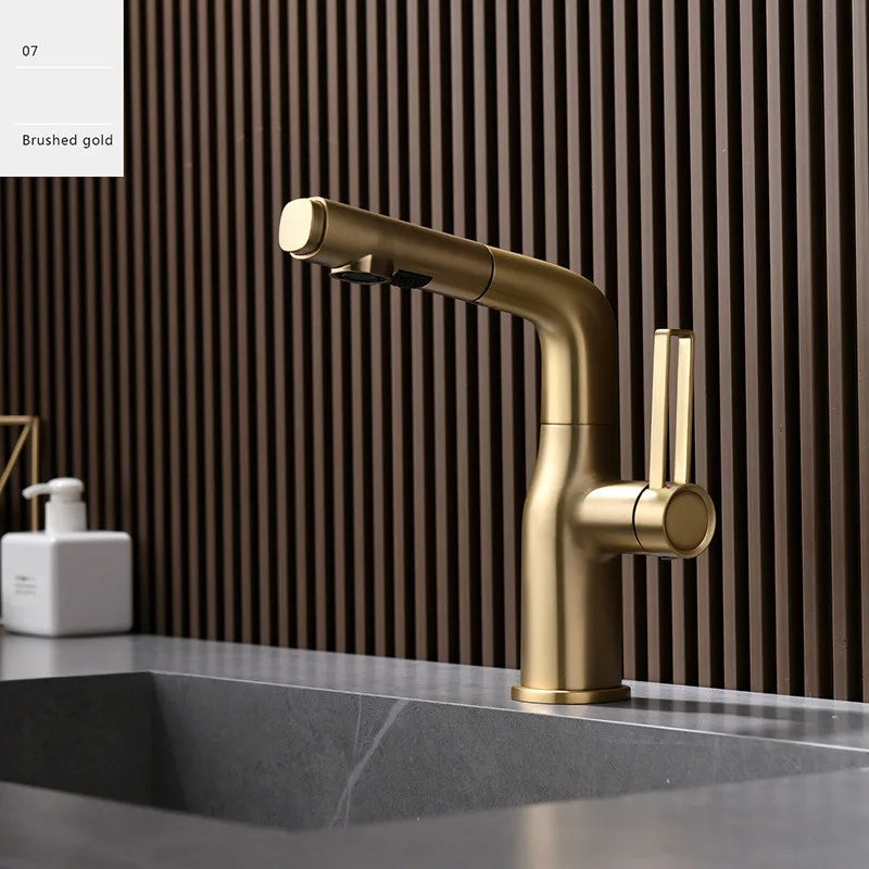 Bedat- New 2024 Bar single hole pull out kitchen faucet