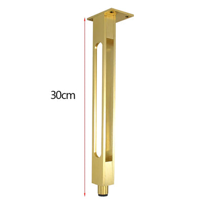 Brushed Gold Bathroom Vanity Adjustable Legs X 2 pieces