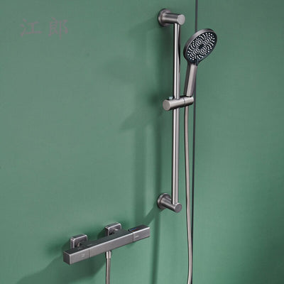 New 2023 Nordic design Exposed slide bar thermostatic shower