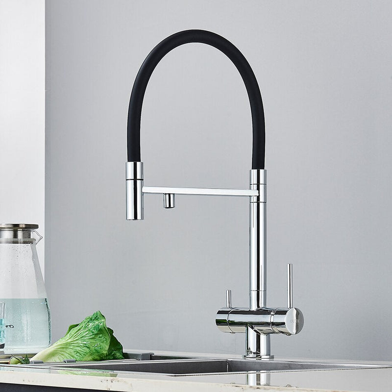 Santa Monica-2 Way Reverse Osmosis water filter and Pull Out Kitchen Faucet