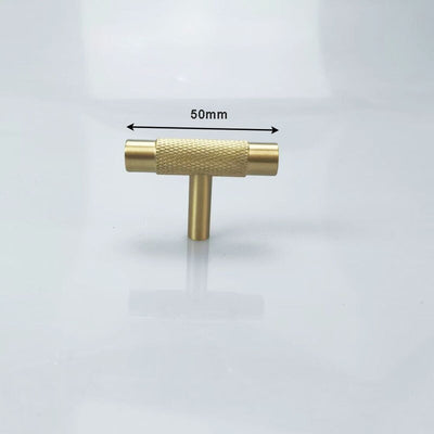 New Nordic Design Brushed Gold Cabinet door knobs and handles