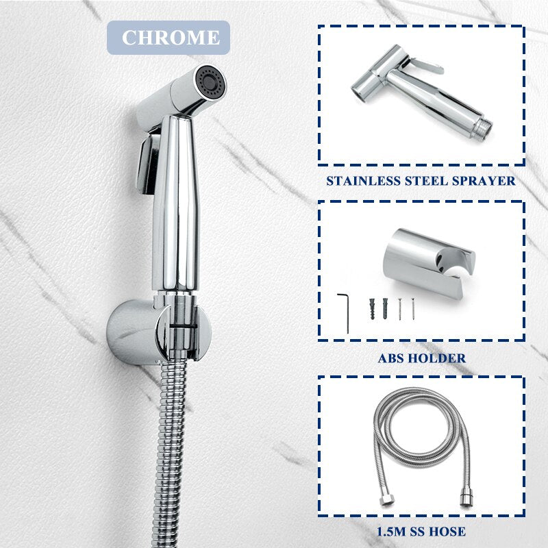 Bidet faucet spray guns