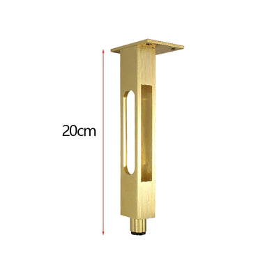 Brushed Gold Bathroom Vanity Adjustable Legs X 2 pieces