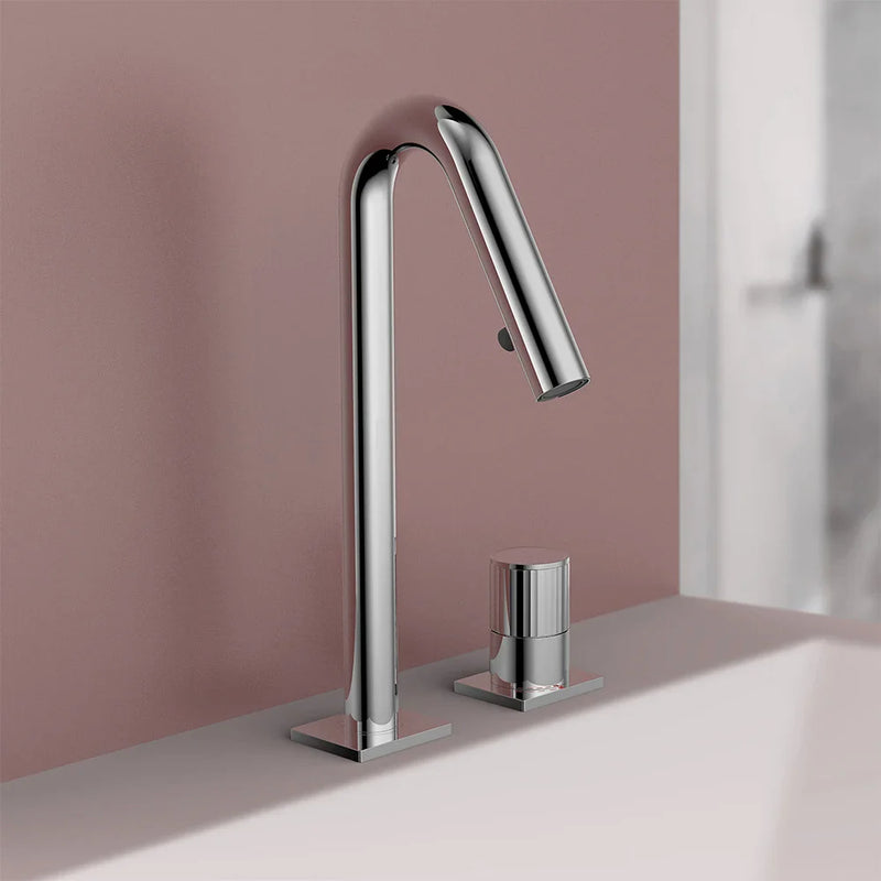 Ceruti- New modern Euro design 2 Hole bathroom faucet