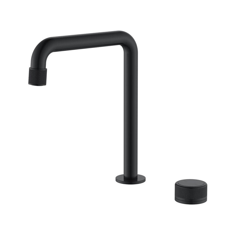 Nordic 8" Inch wide spread bathroom faucet