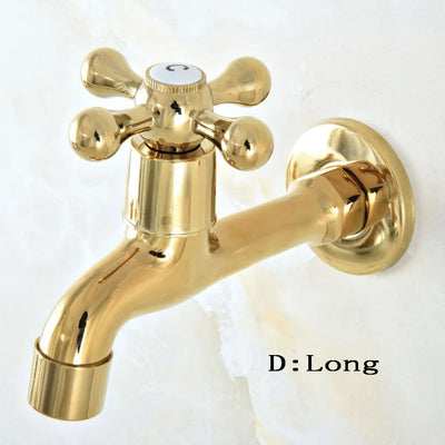 Victorian laundry wall mounted faucet