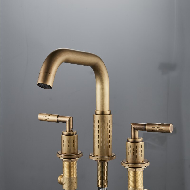 New Nordic design 2023 8" inch wide spread bathroom faucet