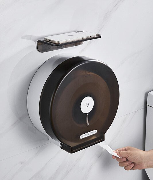 Commerical toilet tissue holder roller