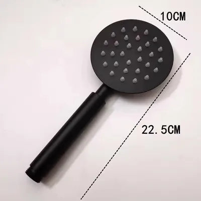 Black replacement hand shower sprayer