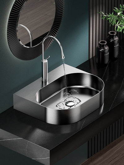 Colors stainlesss  steel vessel sink