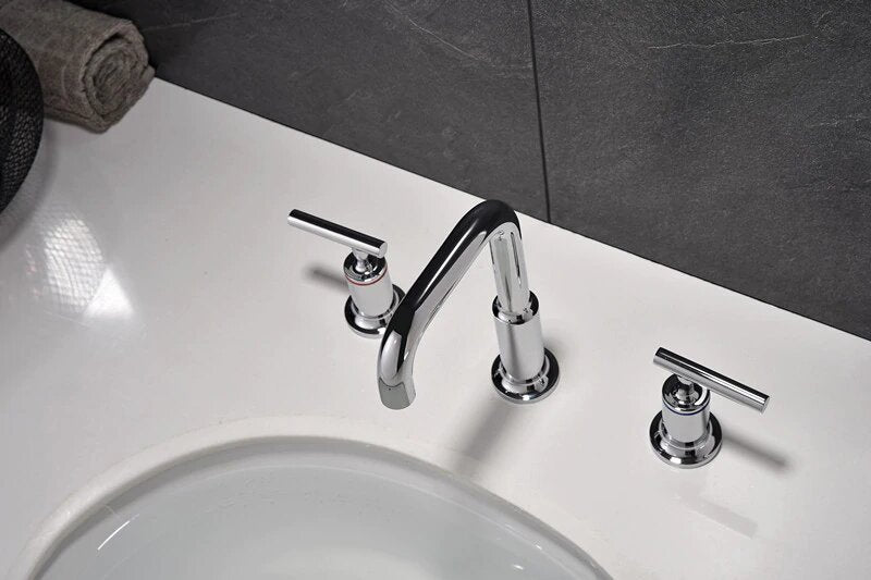 Mandalay- 8" Inch wide spread bathroom faucet