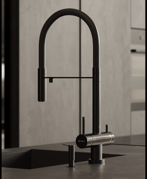 Santa Monica-2 Way Reverse Osmosis water filter and Pull Out Kitchen Faucet