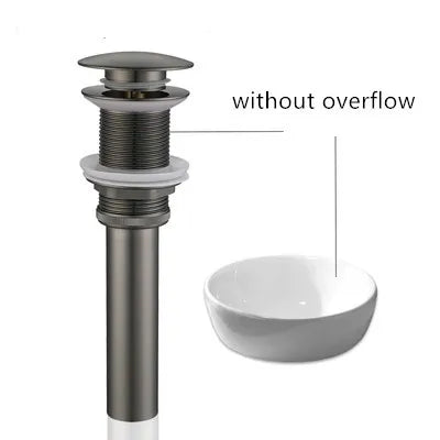 Audermar- Tall and short single hole bathroom faucet