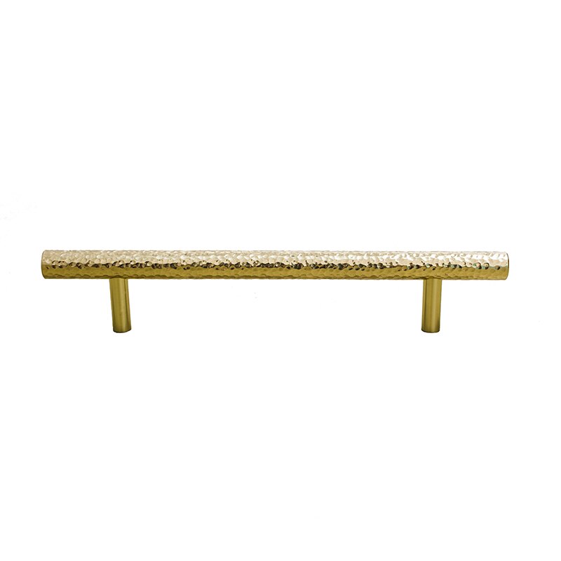 Nordic Gold Polished Hand Hammered Cabinet door handles and knobs.