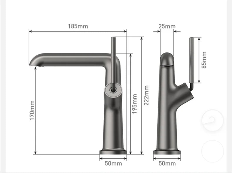 Donatello- New 2024 single hole bathroom faucet