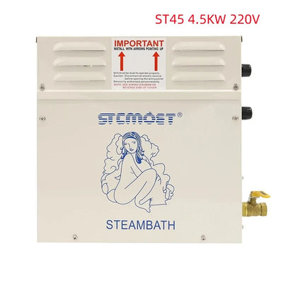 3KW 4.5kw Steam Generator for Shower 220V 380V Home Steam Machine Sauna Bath SPA Steam Shower with Digital Controller