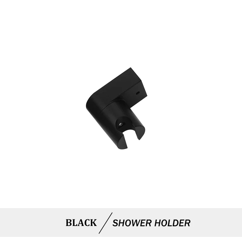 Hand Shower Rose Gold Chrome Matte Black Hand Held Shower Set with Holder and Hose Wall Mounted Hand Hold Shower Head