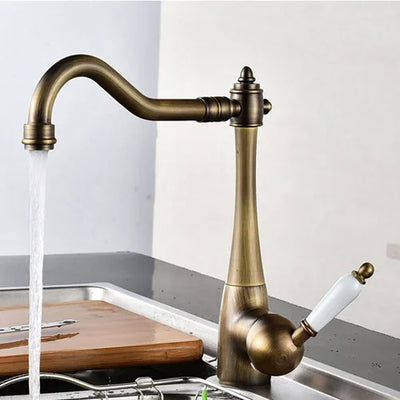 Victorian traditonal kitchen faucet