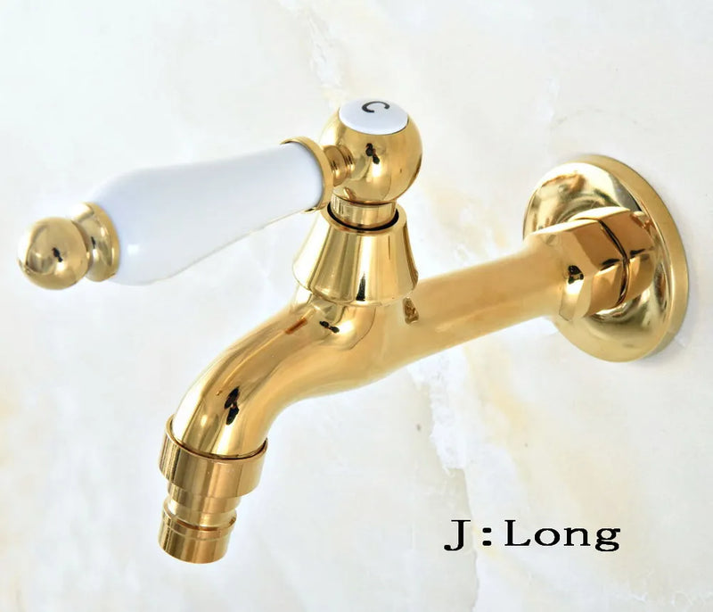 Victorian laundry wall mounted faucet