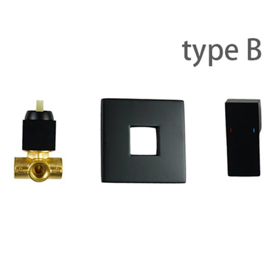 Square Wallmounted Control Valve Pressure balance Kit