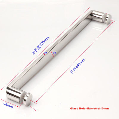 Shower glass door one side door handle in 440mm/ 17"