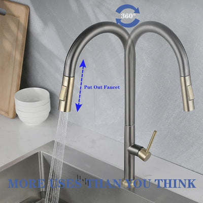 Sony-Tall Kitchen Island faucet