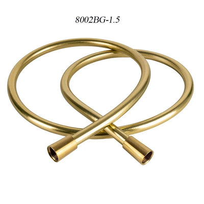 Brushed Gold Shower Tube Soft And Durable Heat Resisting Shinning Shower Hose Water Heater Accessories