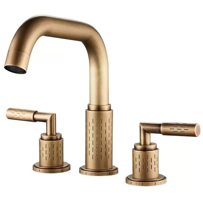 Basel- 8" inch wide spread bathroom faucet