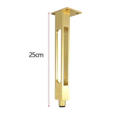 Brushed Gold Bathroom Vanity Adjustable Legs X 2 pieces